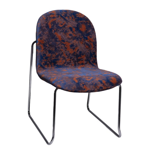EA 108 Chair in Black Leather by Charles & Ray Eames for Vitra For Sale