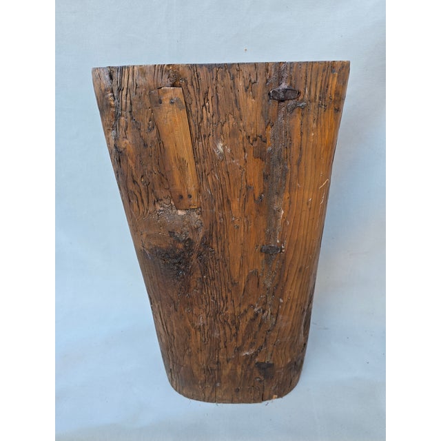 Late 20th Century Vintage Storage or Grain Barrel For Sale - Image 5 of 11