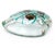Green Murano Seguso Dalla Venezia Italian Art Glass 3 Fish Silver Flecks Green Algae Vintage Ashtray Trinket Bowl For Sale - Image 8 of 8