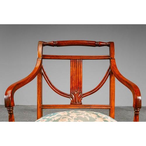 English Style Cocktail Chairs, Set of 4 For Sale - Image 17 of 18