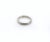 Vintage White Gold Wheat Wedding Band, Size 7.25, Stacking Ring For Sale - Image 4 of 7