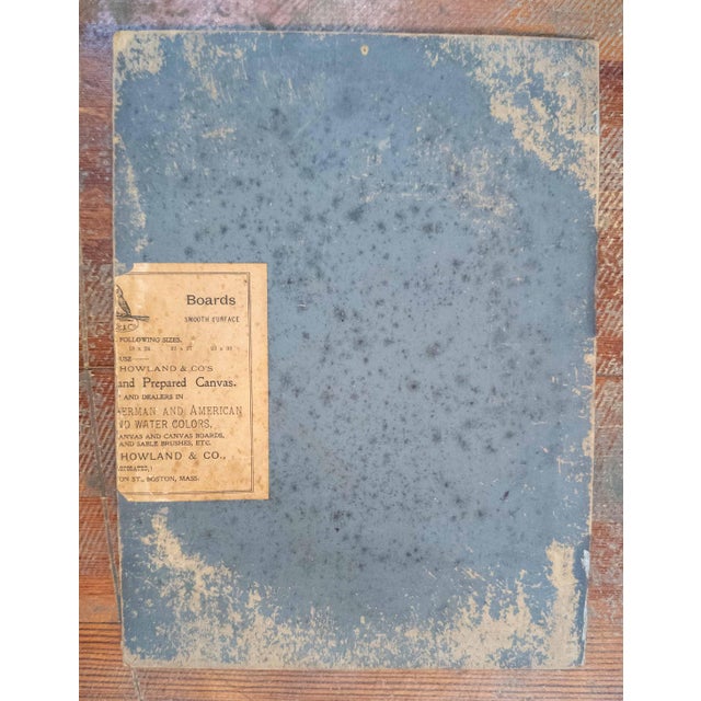 20th Century American Impressionist Painting of a Southwestern House by w.h. Partridge For Sale - Image 10 of 11