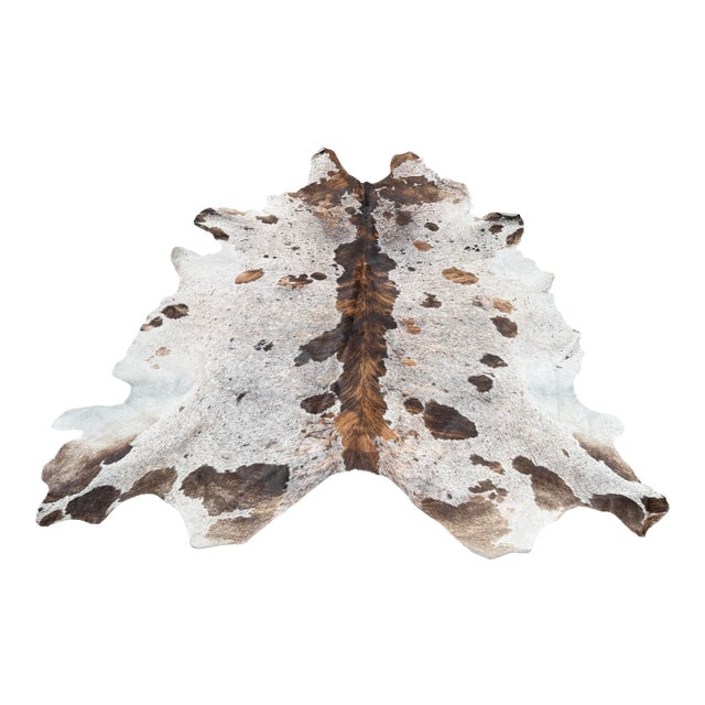 7ft X 8ft Hair on Hide Cow Print Area Rug For Sale
