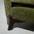 Wood Italian Lounge Chair in Forest Green Dedar Upholstery, Italy For Sale - Image 7 of 11