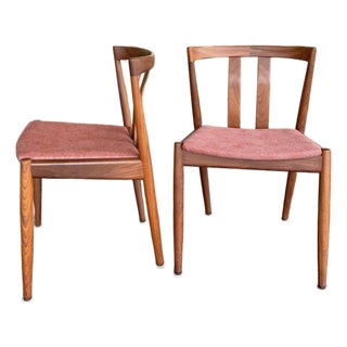 Danish Modern Folke Ohlsson for Dux Chair Pair For Sale
