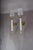 French Blue Opaline Glass and Brass Torch Wall Sconces with Glass Shades, 1950s, Set of 2 For Sale - Image 15 of 15