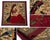 Traditional Vintage Silk Embroidered Mughal Lady Textile Wall Hanging | Figural Folk Art Tapestry For Sale - Image 3 of 5