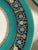 Teal Circa 1980's Bavarian Porcelain Dinner Plates, Set of Twelve For Sale - Image 8 of 13