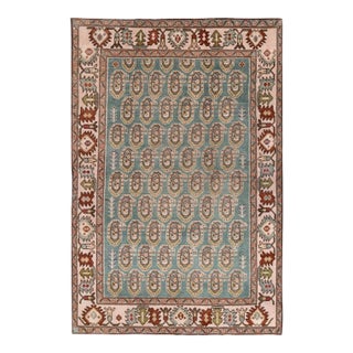 Galerie Shabab Collection Mid-20th Century Persian Malayer Accent Rug For Sale