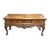 Late 19th Century Carved English Walnut Console Table For Sale