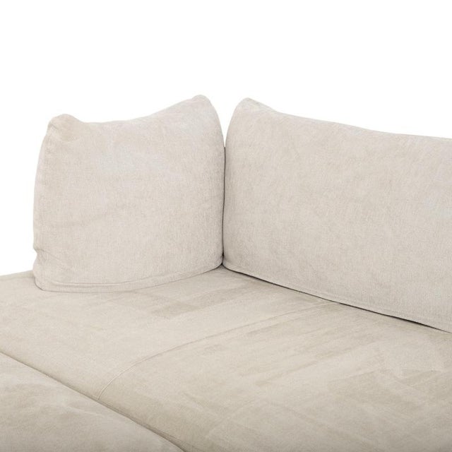 Lovely Day Corner Sofa in Cream Fabric from Désirée For Sale - Image 10 of 18
