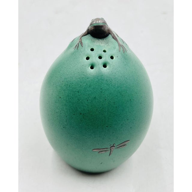 1990s Modern Emilia Castillo Plata Pura Frog Salt & Pepper Shakers For Sale - Image 12 of 16