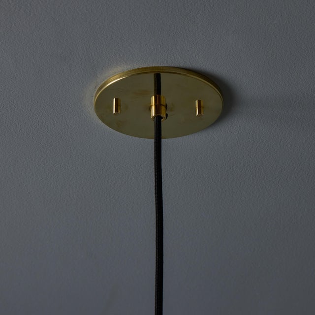 1970s Conical Wooden Pendant Lamp Attributed to Hans Agne Jakobsson For Sale In Los Angeles - Image 6 of 15