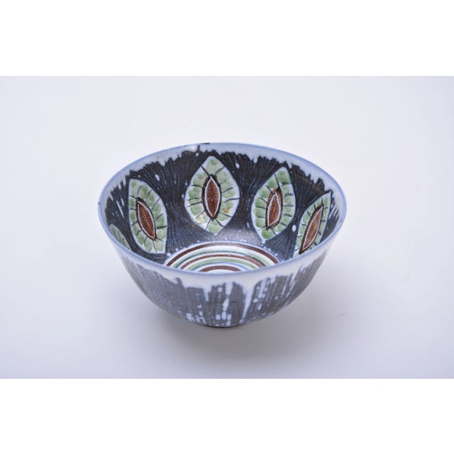 Handmade Swedish Ceramic Bowl from Alingsås Ceramic, 1960s For Sale - Image 6 of 6