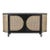 Joelle Cabinet Black / Natural For Sale