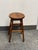 Traditional Round Wooden Stool, Vintage For Sale In San Francisco - Image 6 of 12