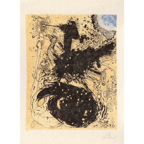 The Chimera of Chimeras, Edition of 300, 1857, Lithograph For Sale