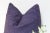 Blue Violet Hand-Stitched Pillow Cover For Sale - Image 4 of 7