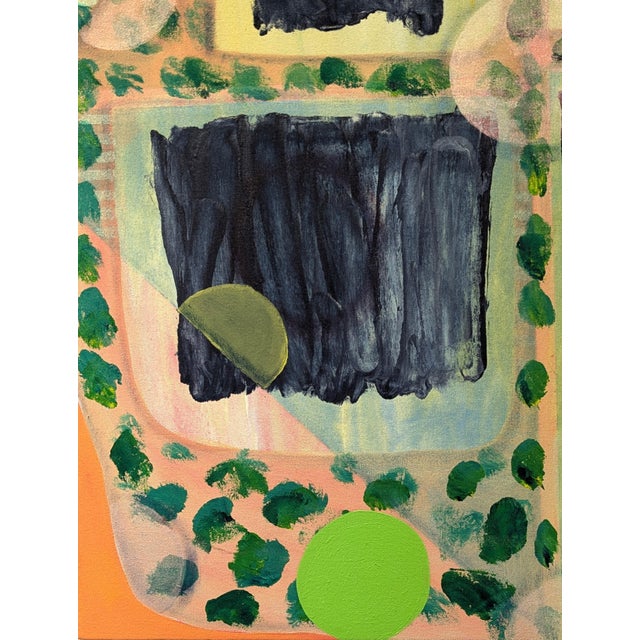 Max Manning “Untitled (CVS113)” Contemporary Blue, Green & Orange Geometric Abstract, 2018 For Sale In Houston - Image 6 of 9