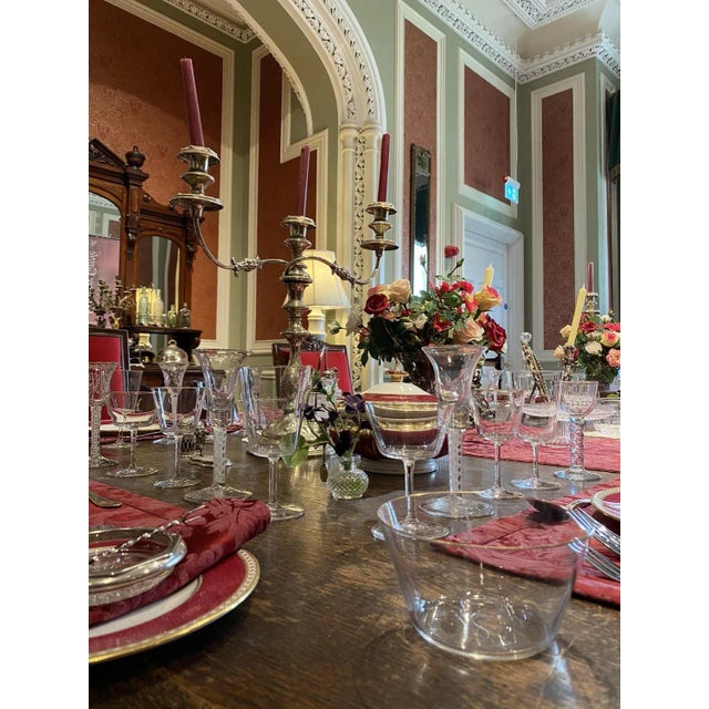 Brass and Red Velvet Chiavari Chair, 1950 For Sale - Image 6 of 13