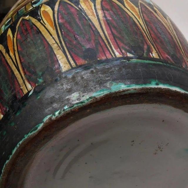 Italian Ceramic Vase by Nereo Boaretto for Nereo Boaretto, 1958 For Sale - Image 3 of 8