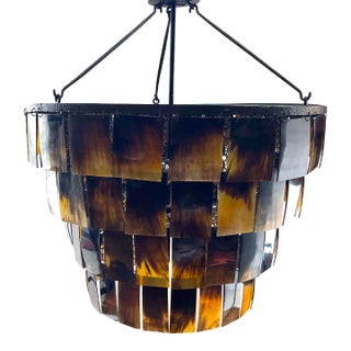 Ironies 4-Tier Jaeger Horn Chandelier For Sale