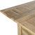 Wood Solid Oak-Finish Mango Wood Dining Table For Sale - Image 7 of 8