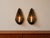 Exceptional pair of candlestick wall lights in stoneware stentøj – model 3351 large. Design by einar johansen for the...