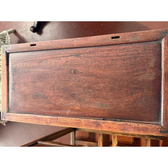 18th Century Chinese K’ang Table, Kangxi Period (1661–1722), Rosewood For Sale - Image 4 of 15