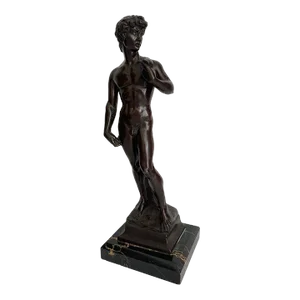 19th Century Roman Bronze Man