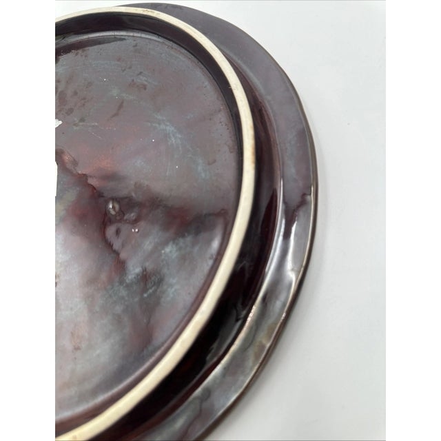 Art Deco Vintage George Jones Inspired Extra Large Majolica Cheese Dome For Sale - Image 3 of 11