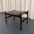 Mid-Century Modern 1960s Scandinavian Modern Leather and Rosewood Footstool Ottoman by Hugo Frandsen For Sale - Image 3 of 8