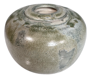 Studio Ceramic Art Tea Jar with Lid by Dorothea Chabert, Germany, 1980s