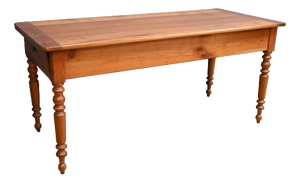 Late 19th Century Cherrywood Farmhouse Table