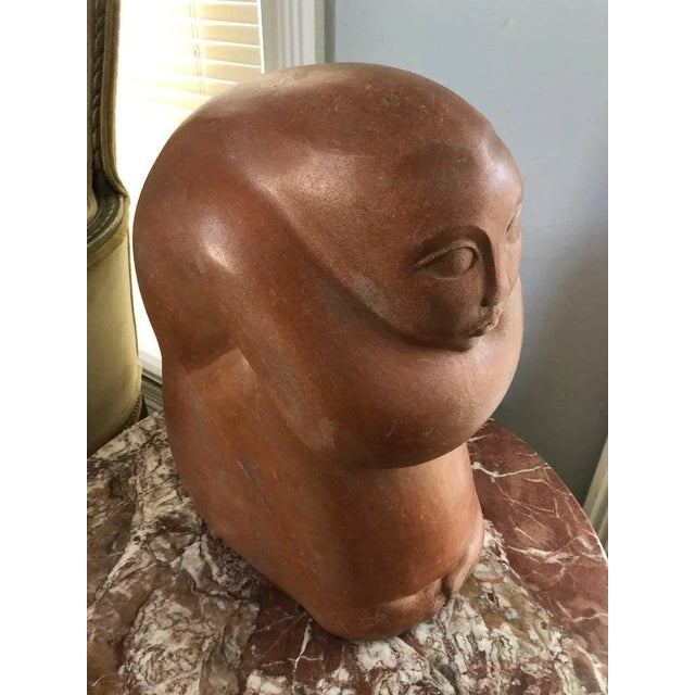1950s Mid-Century Modern Abstract Statue of a Woman For Sale - Image 10 of 13