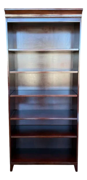 Sligh Furniture Bookcase 5 Shelves 82" Tall