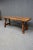 Late 20th Century Spanish Style Iron & Walnut Trestle Base Table For Sale - Image 5 of 9