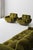 Green Sofa and Armchairs by Adriano Piazzesi, 1990s, Set of 3 For Sale - Image 8 of 9
