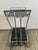 Metal Vintage Z-Line Serving Cart in Chrome and Smoked Glass, 2000s For Sale - Image 7 of 13