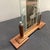 Glass 1930s Art Deco Wood, Chromed Metal and Glass French Picture Frame For Sale - Image 7 of 11