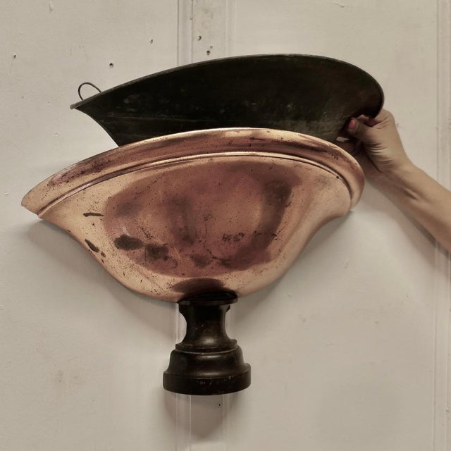 Metal Arts and Crafts Wall Pocket Planter For Sale - Image 7 of 10