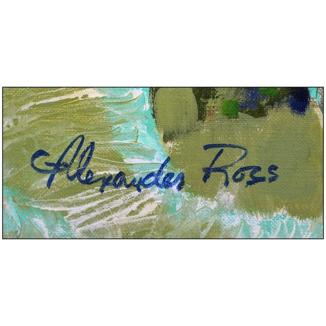 Contemporary Mid 20th Century By The Water's Edge, Alexander Sharpe Ross For Sale - Image 3 of 4