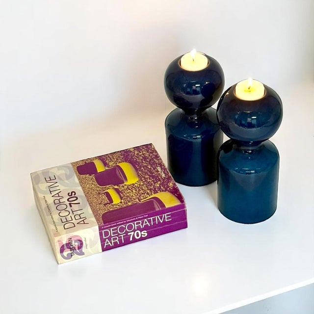 Ceramic Candleholders by Liisi Beckmann for Gabbianelli, Italy, 1970s, Set of 2 For Sale - Image 4 of 11