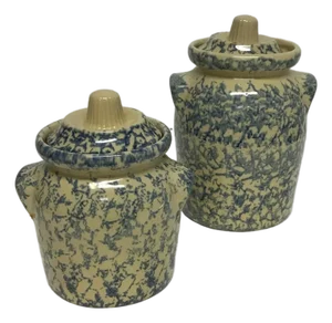 Sponge Ware Pottery Pieces
