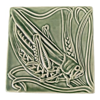 Late 20th Century 'Bordallo Pinheiro Grasshopper Box For Sale