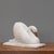 Art Deco Swan Sculpture in Paint & Plaster, 1950s For Sale - Image 4 of 10