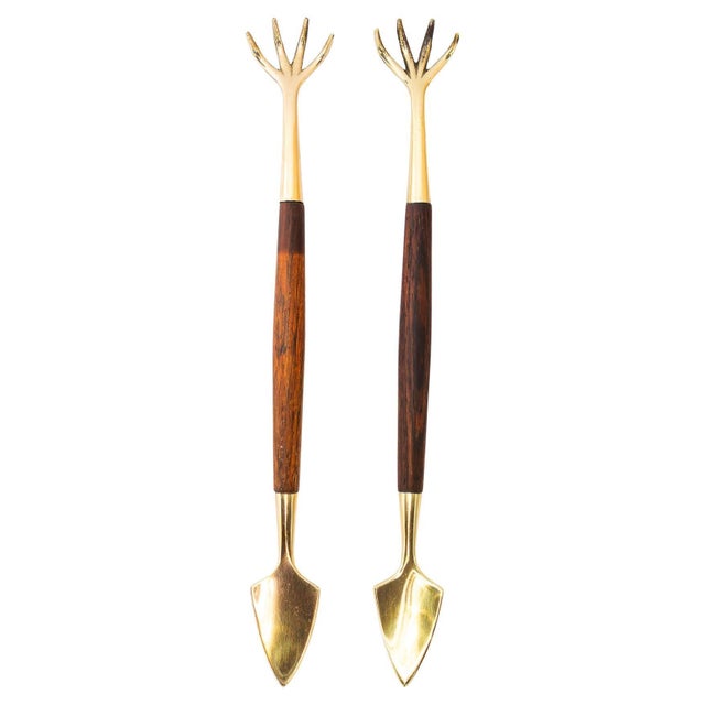 Brown Mid-Century Danish Bonsai Gardening Tools, 1950s, Set of 2 For Sale - Image 8 of 8