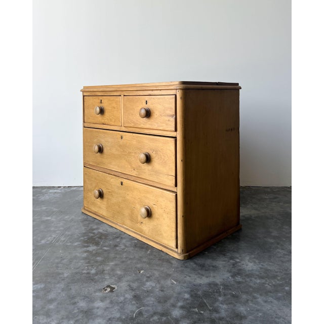 English Antique English Pine Chest of Drawers | Dresser For Sale - Image 3 of 8