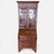Brown Antique Edwardian Mahogany Glazed Bureau Bookcase, 1930s For Sale - Image 8 of 10
