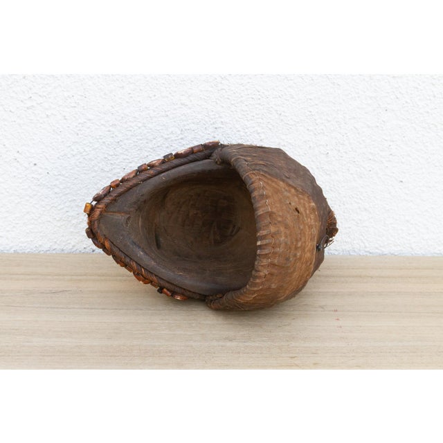 Red & White Painted African Chokwe Mask For Sale In Los Angeles - Image 6 of 6